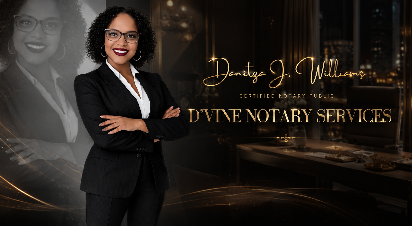 Danitza J. Williams, Certified Notary Public — D'Vine Notary Services